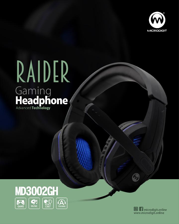 Microdigit Raider Advance Gaming Headphone at Best Price in Bahrain
