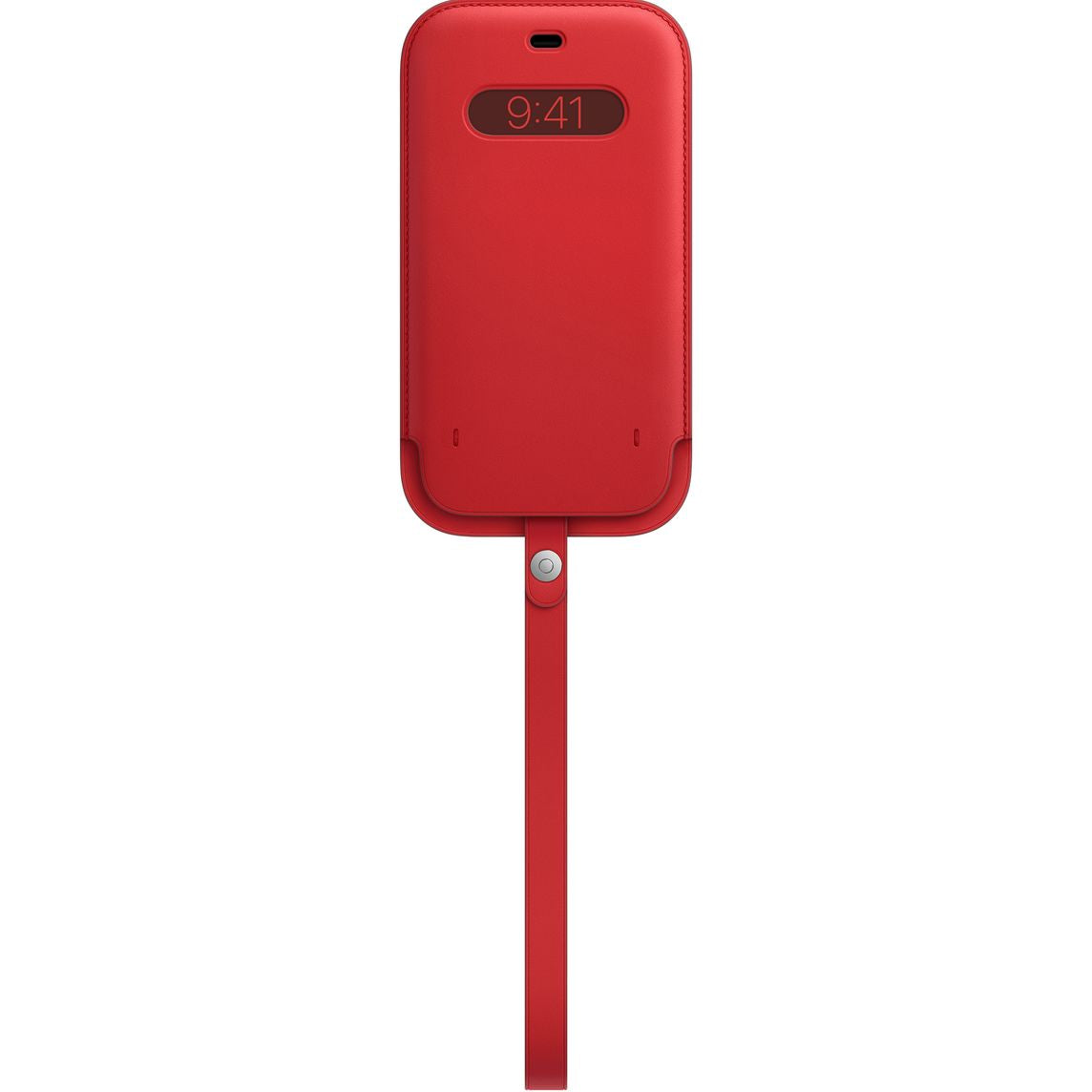 Apple iPhone 12 Pro Max Leather Sleeve with MagSafe - (Product) Red