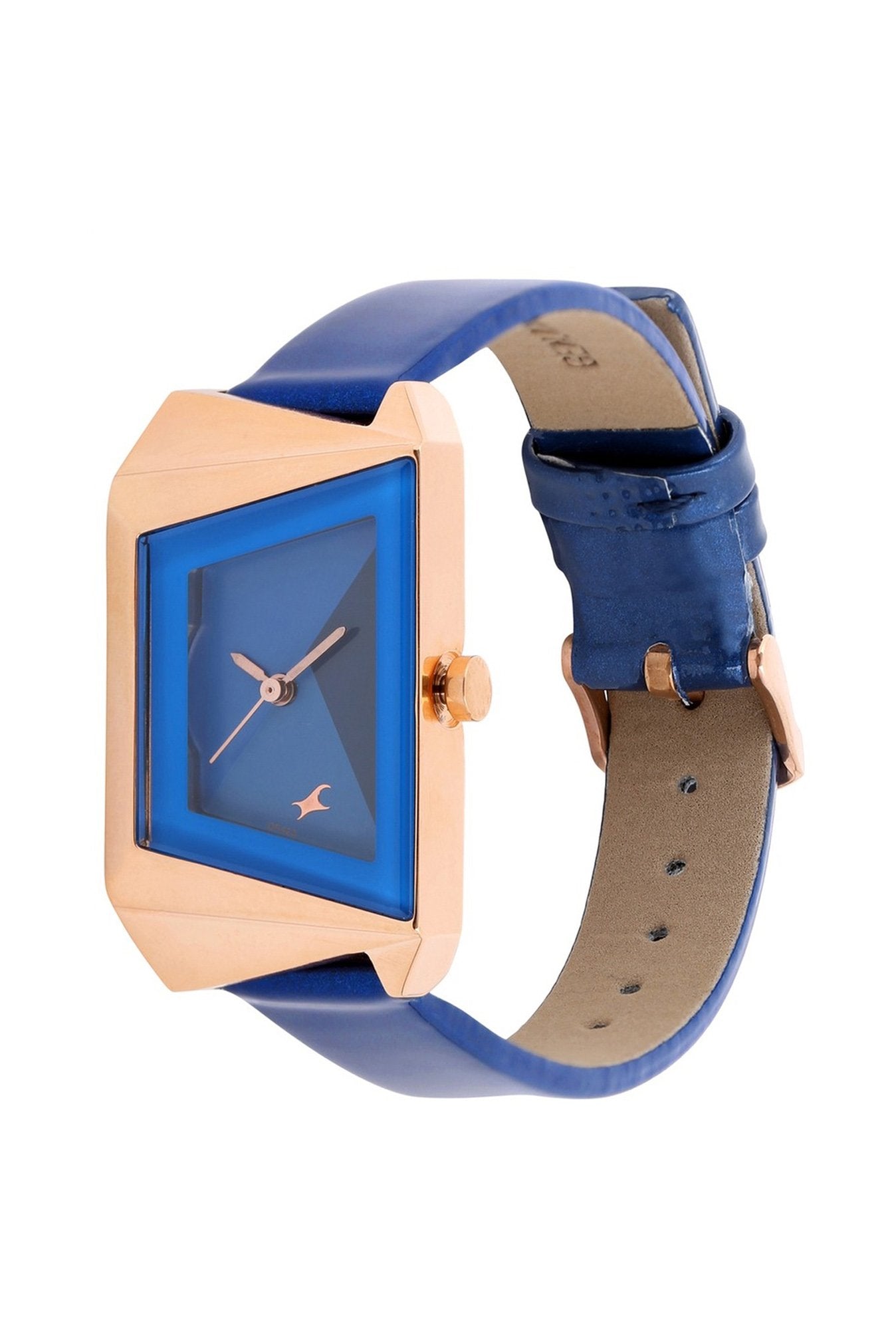 Fastrack Analog Women's Watch 6148WL01 | Leather Band | Water-Resistant | Quartz Movement | Classic Style | Fashionable | Durable | Affordable | Halabh.com