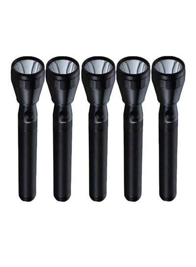 Sanford Rechargeable Led Search Light Combo 5 In 1 Black