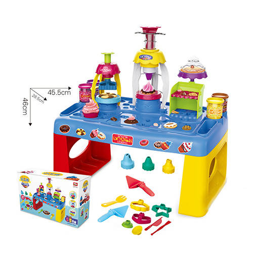 Color Dough Table Set Craft Clay Set Toys For Kids