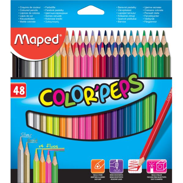 Maped Helix USA Color Peps Colored Pencils