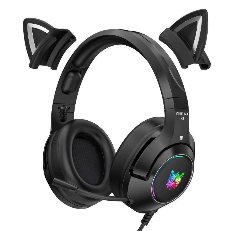 Onikuma K9 50mm Wired RGB Gaming Headset - Gaming Accessories