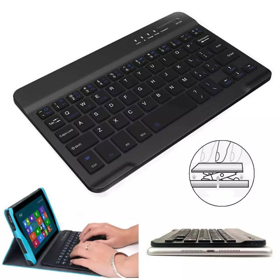 Slim Portable Mini Wireless Bluetooth Keyboard