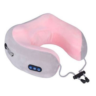 Kivisin U Shaped Massage Pillow Household Neck Massager Color Pink