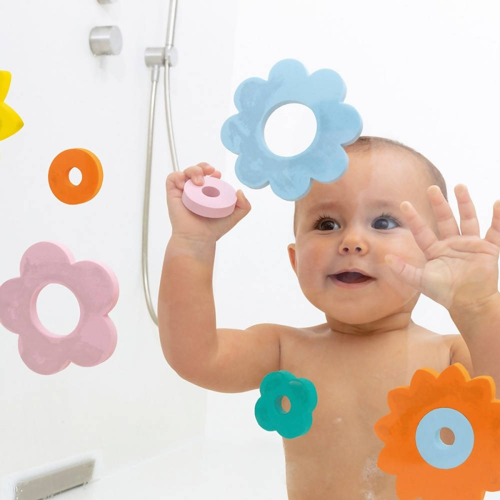 Quut Bath Puzzle Flower Power