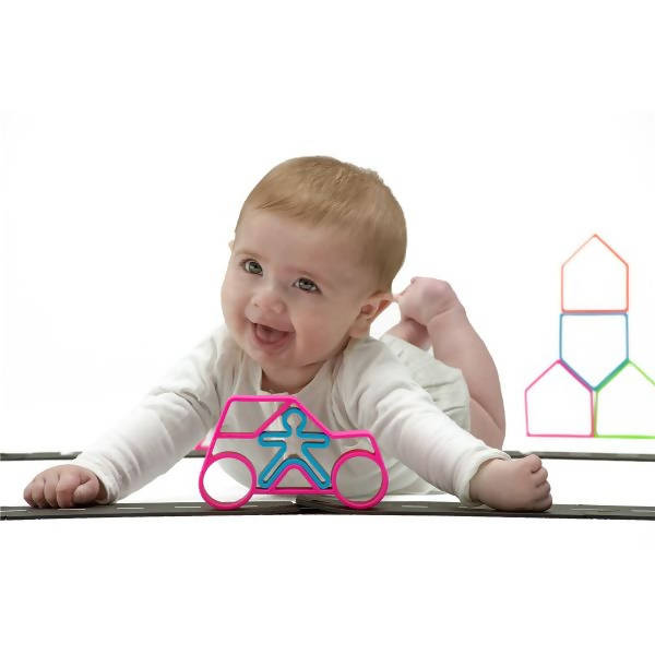 Dena Neon  Car  Pink