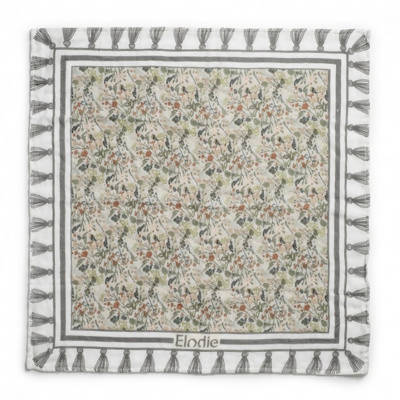 Elodie Bamboo Muslin Blanket Vintage Flower