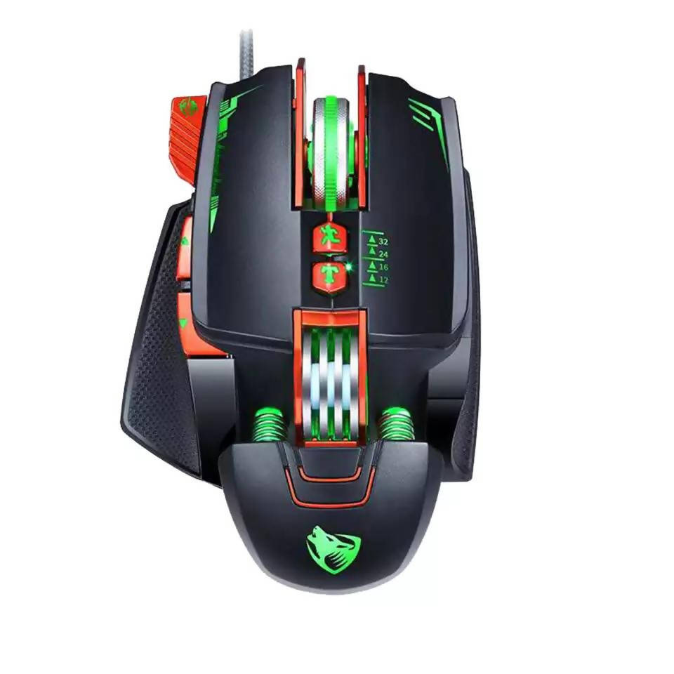 Shop T-WOLF Wired RGB Gaming Mouse | Optimal Performance | Halabh