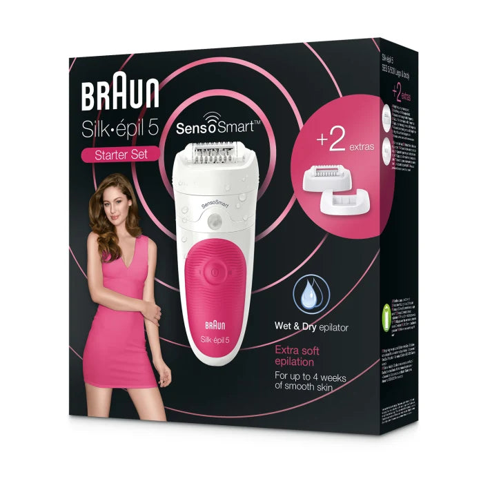 Braun Silk Epil 5 SensoSmart 5/500 Wet & Dry Epilator | Kitchen Appliance | Halabh.comShop Braun Silk Epil Smart Wet & Dry Epilator | Personal Care | Halabh