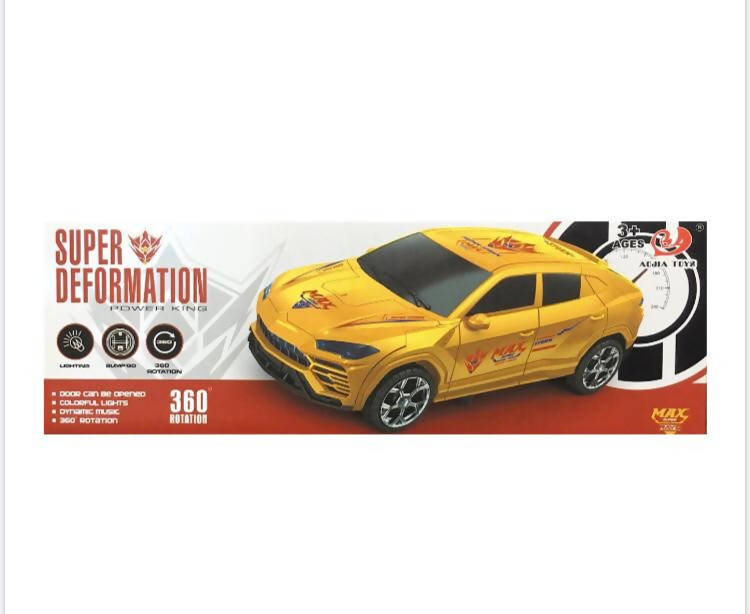 Super Deformation 360 Rotation Car Toys