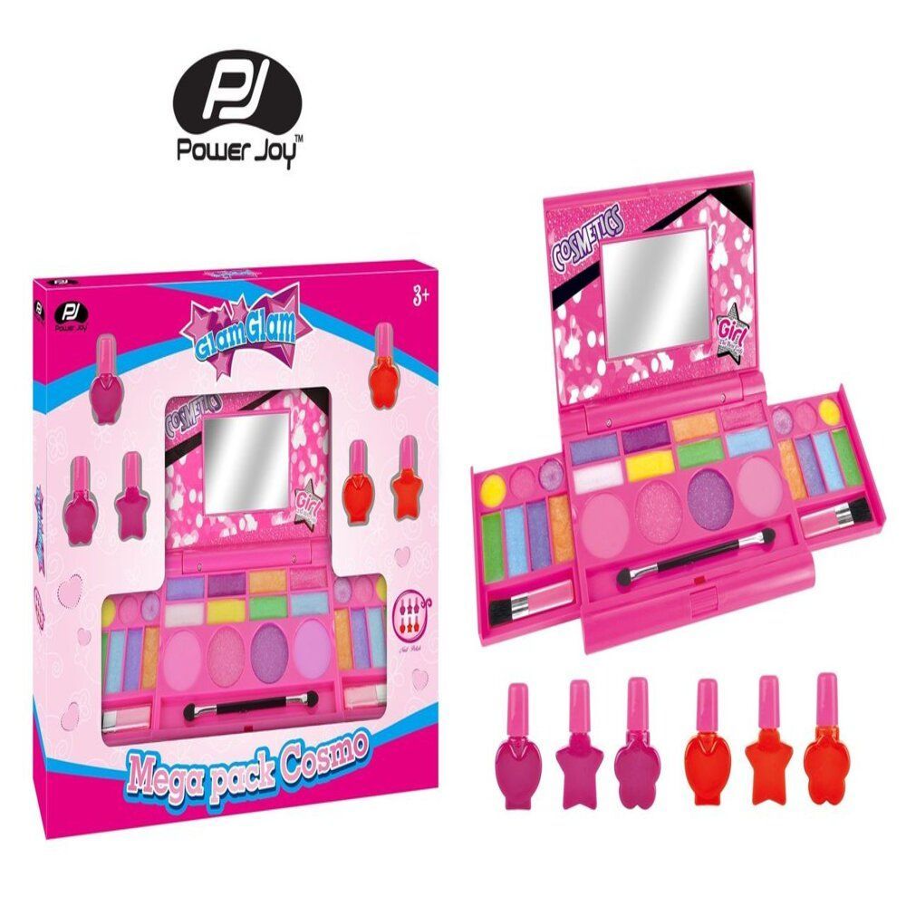 Power Joy Cosmetic Playset | ALGT Toys | Age 3 and Above Kids | Girls Toy | Fun P,ay | Fashion Playset Toys | Beauty Playset | Toys for Kids in Bahrain | Halabh.com