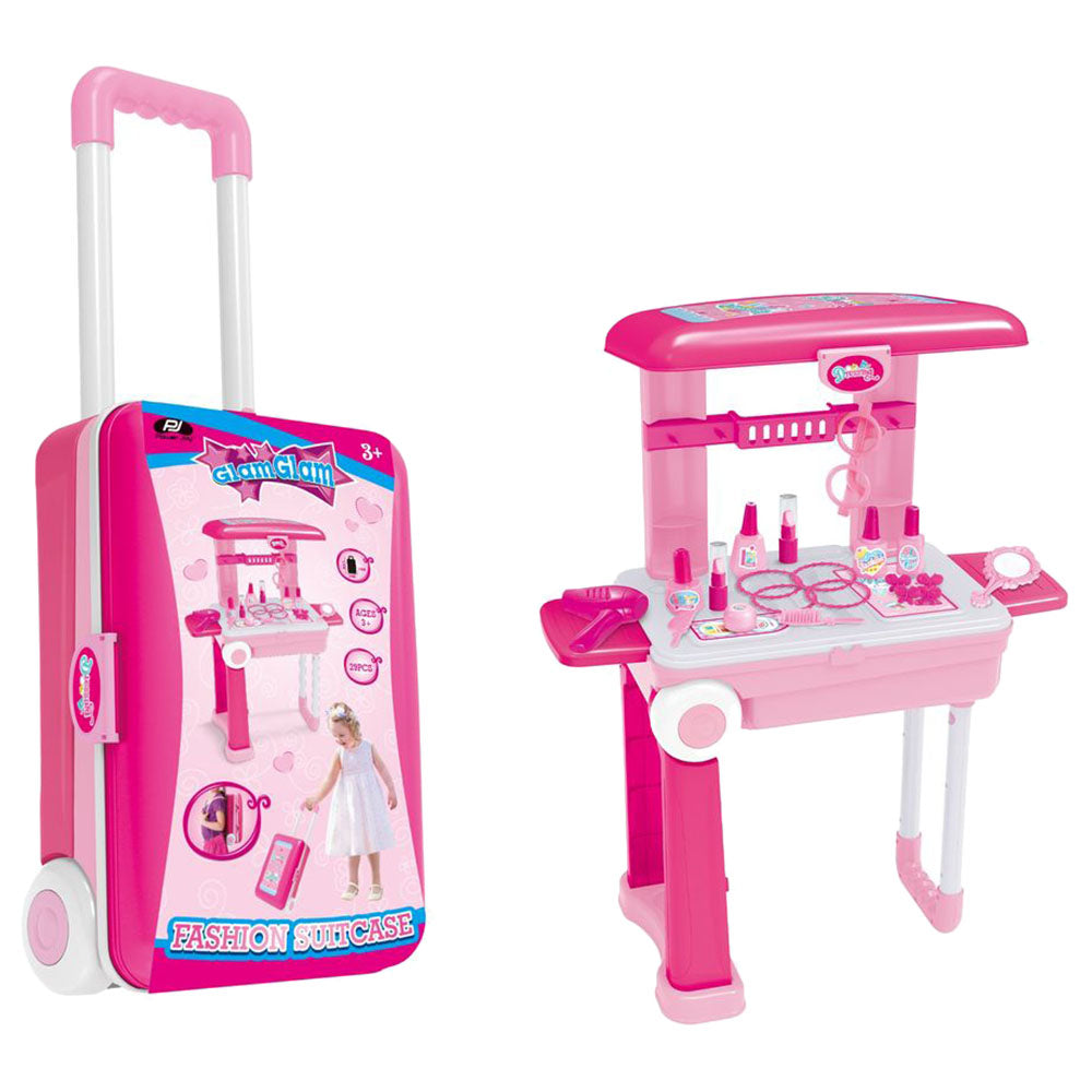 Power Joy Playset | ALGT Toys | Age 3 and Above Kids | Fun Play | Fashion Playset Toys | Barbie Suitcase | Toy Suitcase for Dolls | Toys for Kids in Bahrain | Halabh.com