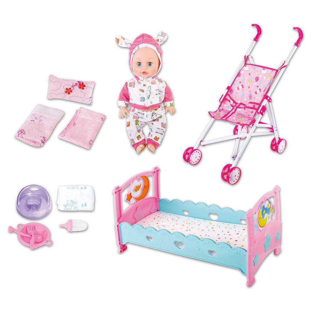 Power Joy Toys | ALGT Toys | Age 3 and Above Kids | Baby Doll | Mega Doll Set | Character Toy | Doll | Doll Playset | Fun Toy | Toys for Kids in Bahrain | Halabh.com