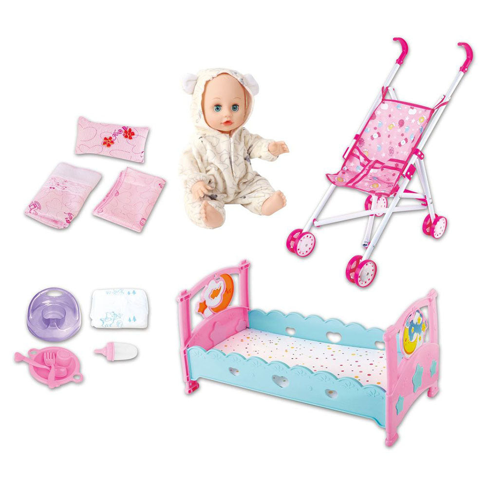 Power Joy Toys | ALGT Toys | Age 3 and Above Kids | Baby Doll | Mega Doll Set | Character Toy | Doll | Doll Playset | Fun Toy | Toys for Kids in Bahrain | Halabh.com
