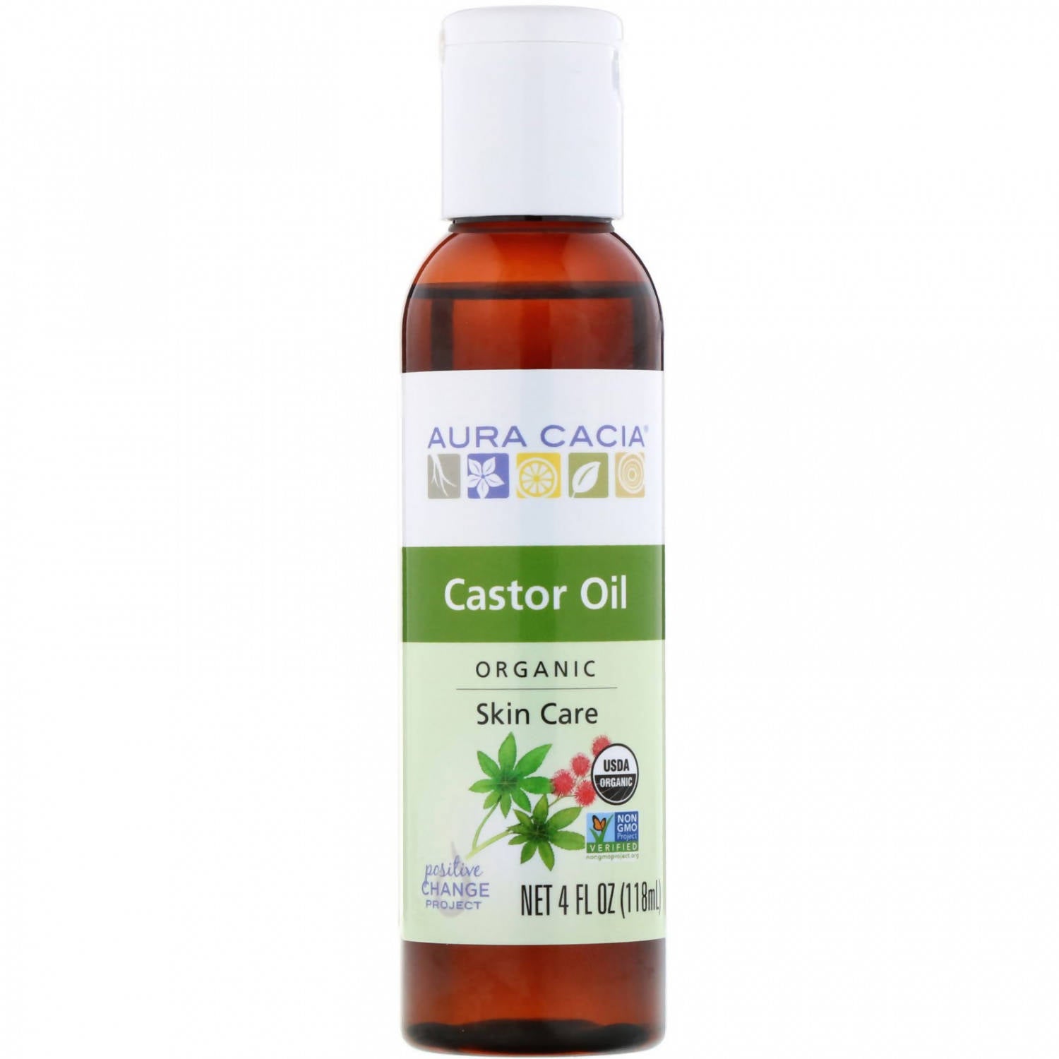 Aura Cacia Organic Castor Skin Care Oil