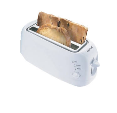 Sanford 1300 Watts 2 Slice Bread Toaster White