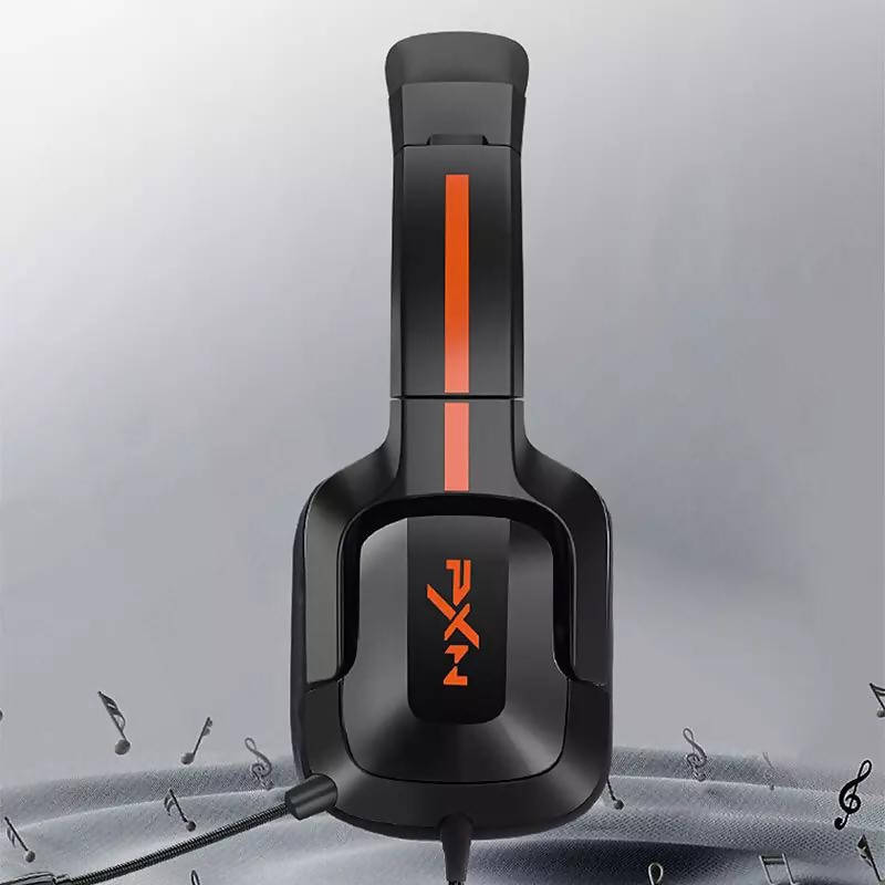 PXN Gaming Headset HD Support 8-Level Stretch Adjustment Noise Reduction with MIC for PC MAC Smartphone PS4 SWITCH