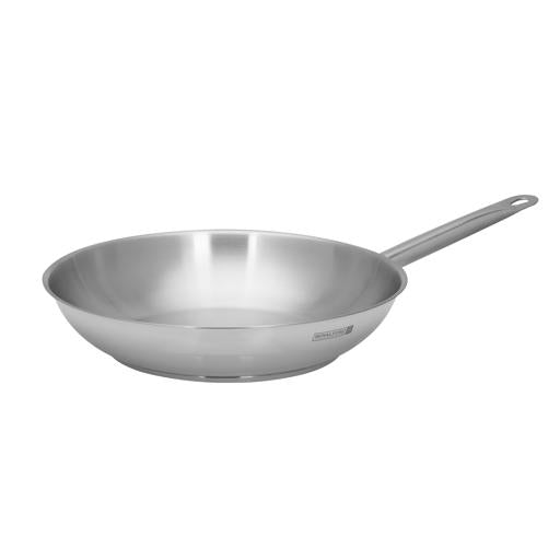 Royalford RF10130 24cm Stainless Steel Fry Pan, Strong Handle