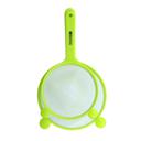 2 Pcs Strainer Set, Nylon Strainer with PP Handle. Ideal Size for Straining Teas & Cocktails or Sifting Flour, Sugar, Spices, and Herbs