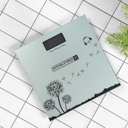 Royalford RF10502 Health Scale LCD Digital Display Scale Non Slip