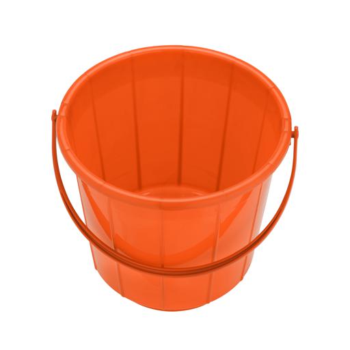 Royalford RF10685 Plastic Bucket with Lid, 17L Bucket with Handle
