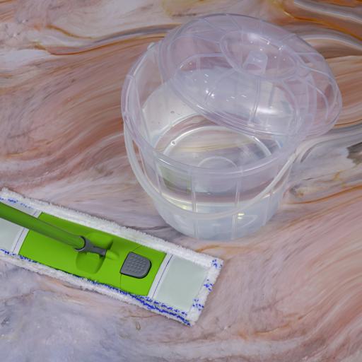 Royalford RF10694 Transparent Bucket with Lid, 20L Plastic Bucket