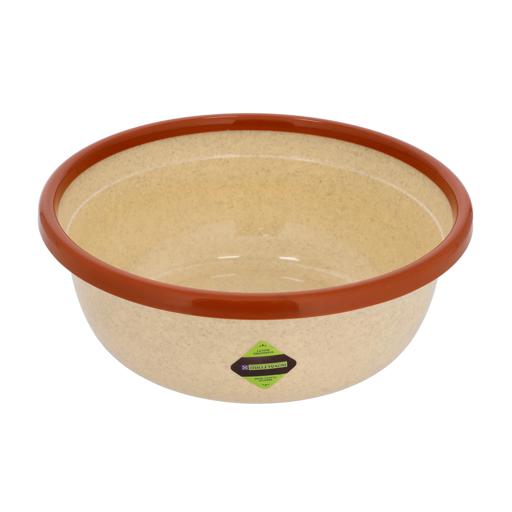 Royalford RF10704 Plastic Basin with Ring, 4.5L Plasticware Tub