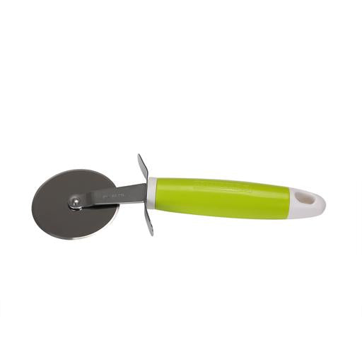 Royalford Stainless Steel Pizza Cutter Wheel With Plastic Handle Green