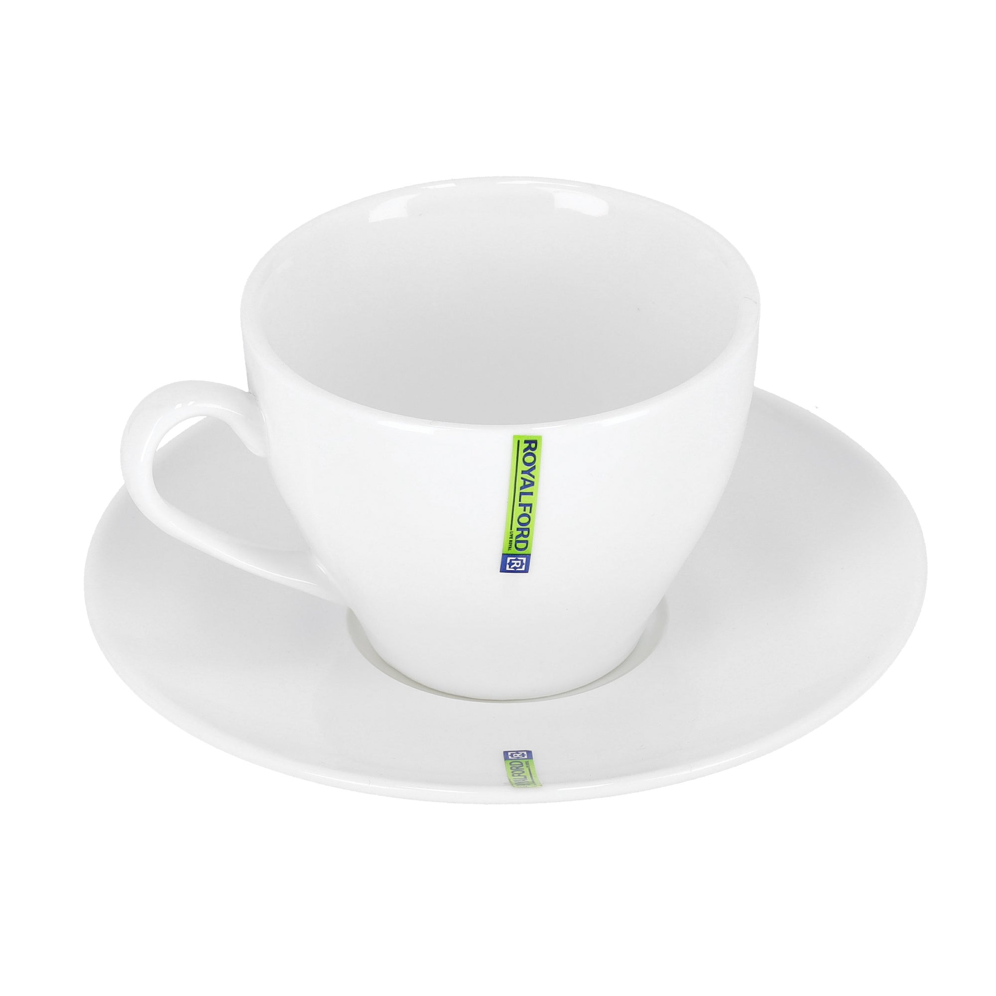 Royalford Porcelain Ware Magnesia Cup & Saucer White