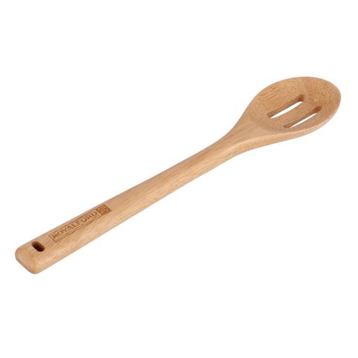 Royalford RF9791 Royalford Rubber Wood Slotted Spoon