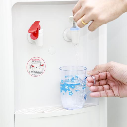 Royalford Water Cup Portable Reusable Transparent Tumblers 260ml