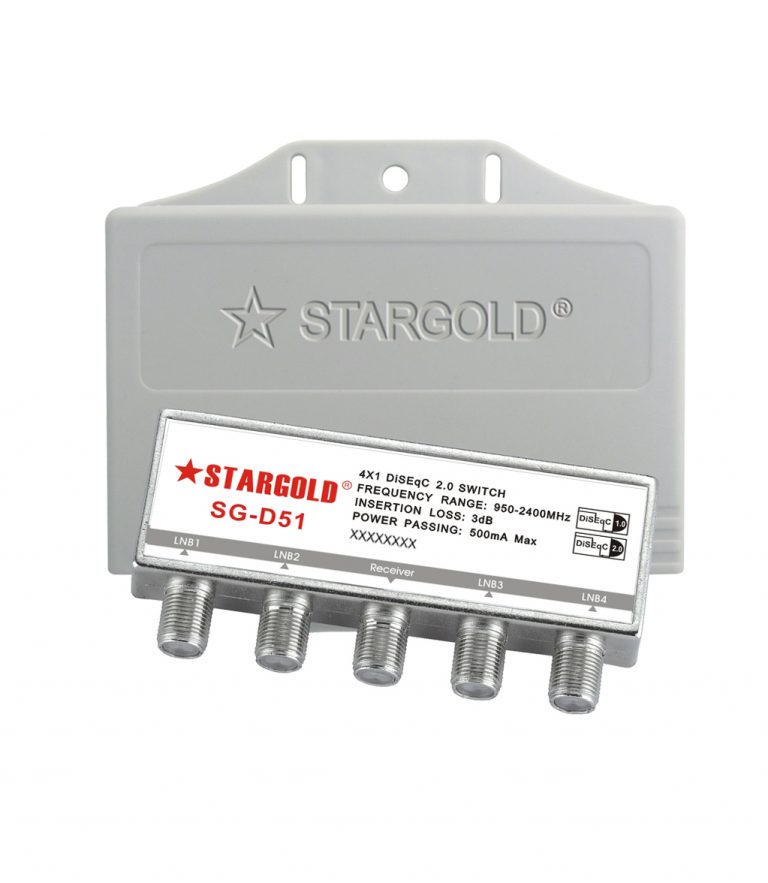 Stargold Diseqc Switch 4/1 - SG-D51 | Home Appliance & Electronics | Halabh.com