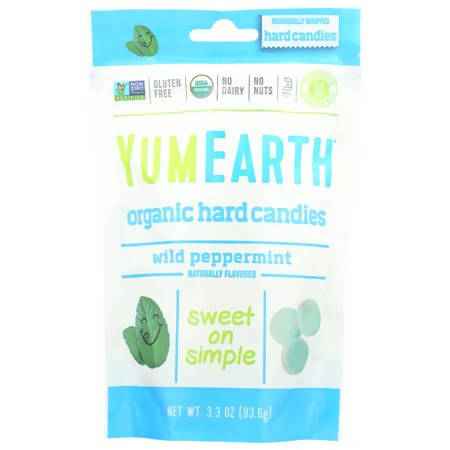 Yummy Earth Organic Candy Drops Wild Peppermint