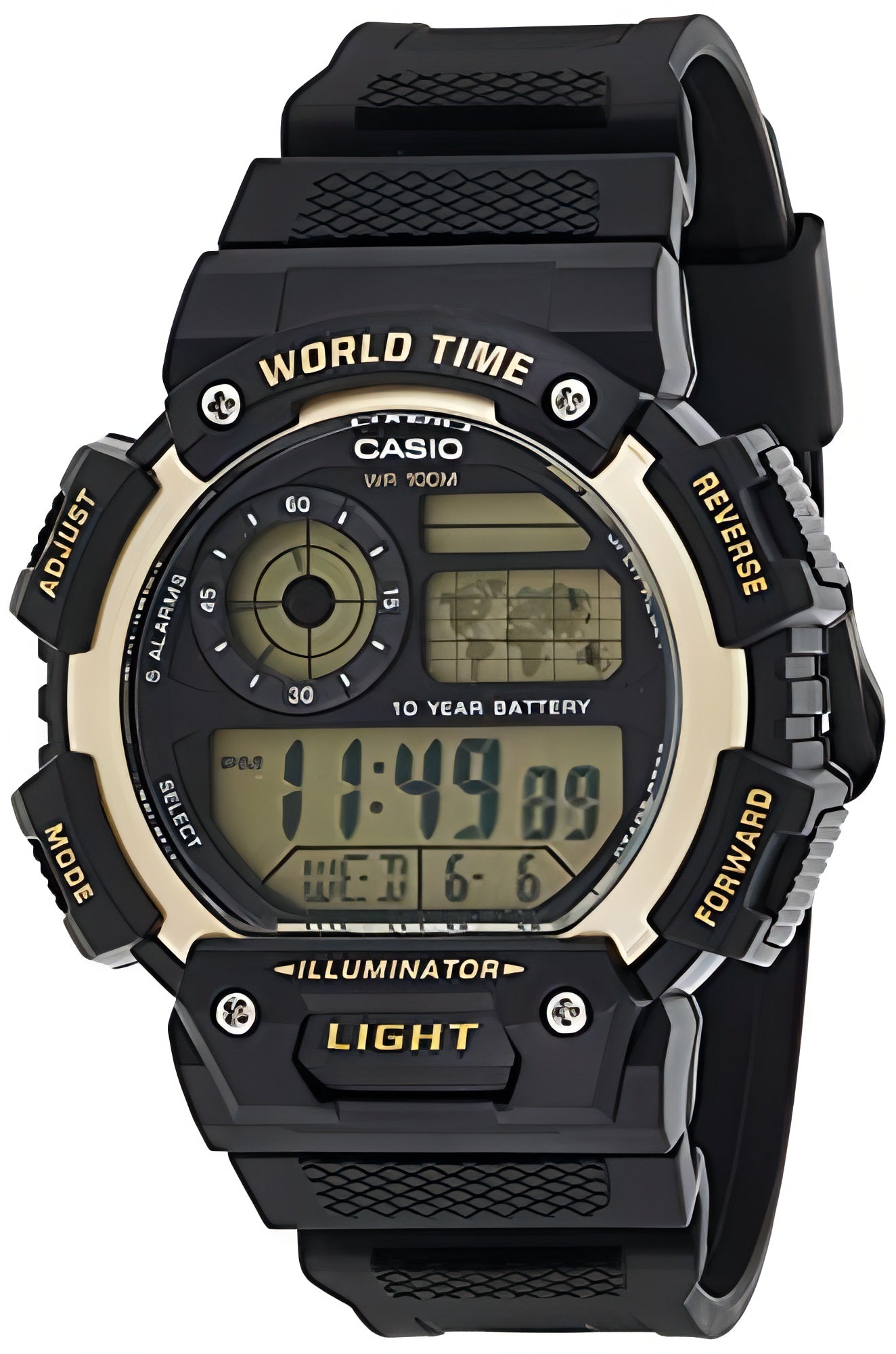 Casio Youth Digital Men's Watch AE-1400WH-9AVDF | Resin | Water-Resistant | Minimal | Quartz Movement | Lifestyle| Business | Scratch-resistant | Fashionable | Halabh.com