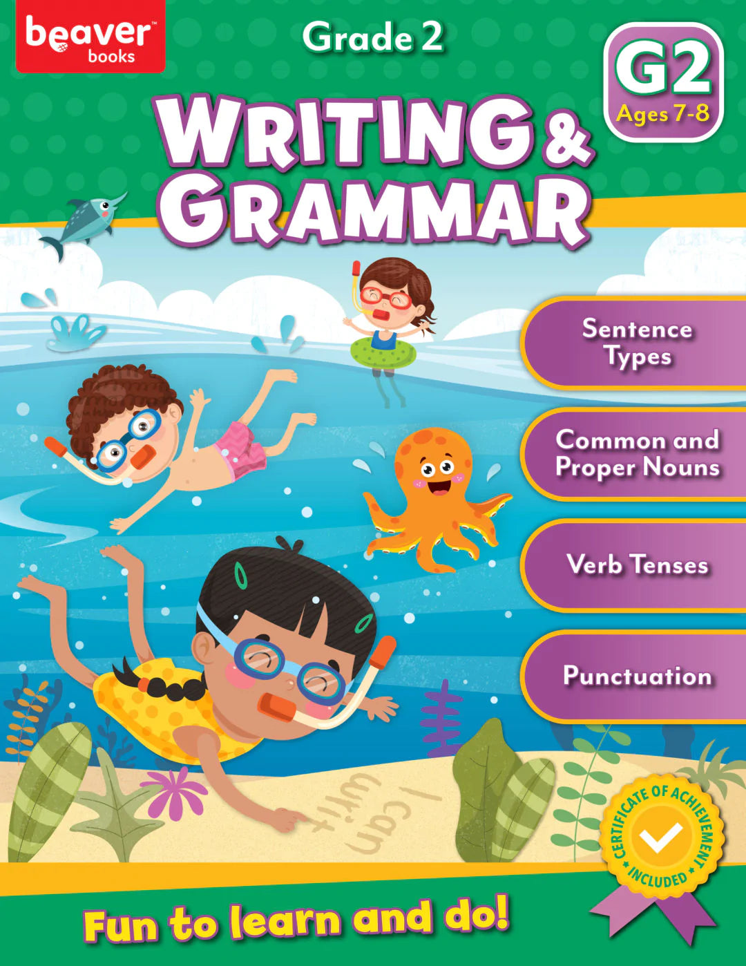 Beaver Books Writing & Grammar Grade 2
