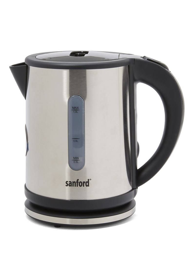 Sanford Electric Kettle Black & Silver | Tea Appliance | Modern Kitchen | Home Essentials | Elegance in Design | Cordless Pouring | Fast Boiling | Ergonomic Handle | Convenient Spout | Large Capacity | Removable Filter | Halabh.com
