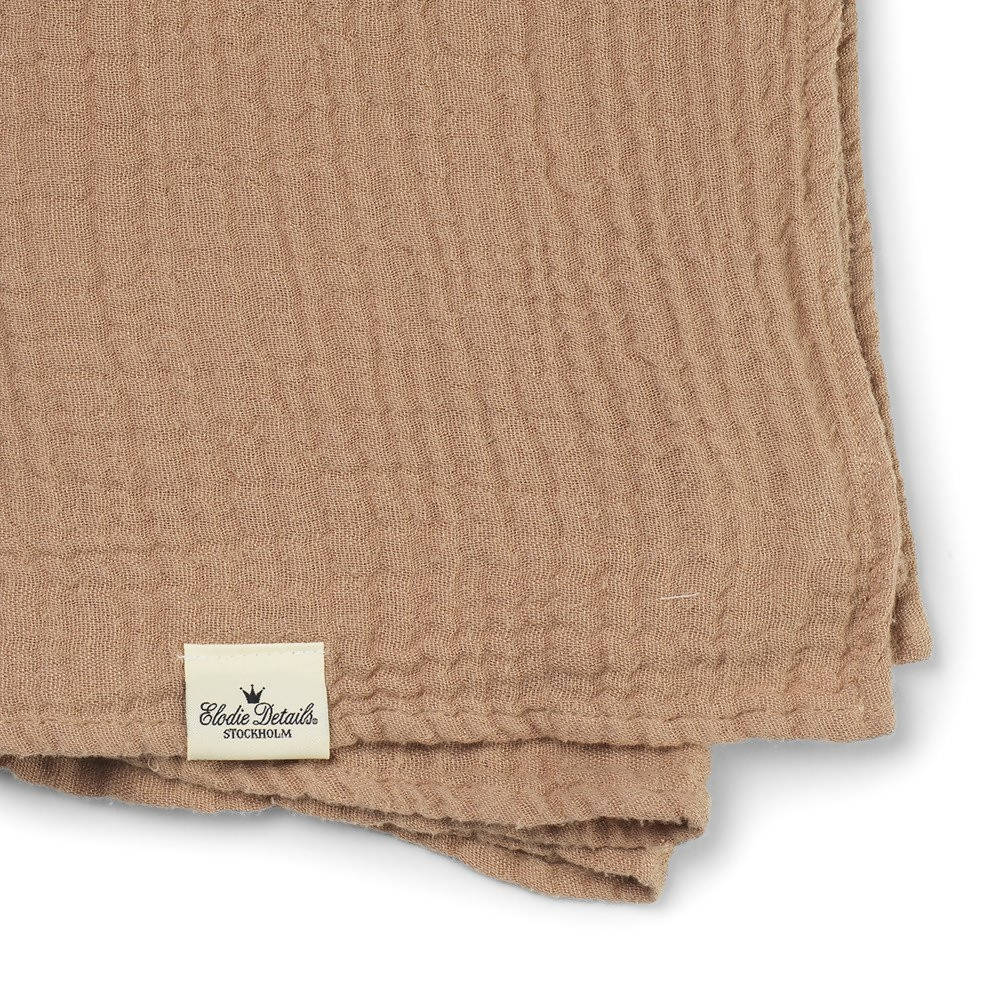 Elodie Bamboo Blanket Faded Rose