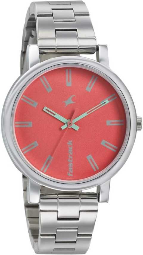 Fastrack Analog Watch for Women 68010SM03 | Stainless Steel | Mesh Strap | Water-Resistant | Minimal | Quartz Movement | Lifestyle | Business | Scratch-resistant | Fashionable | Halabh.com
