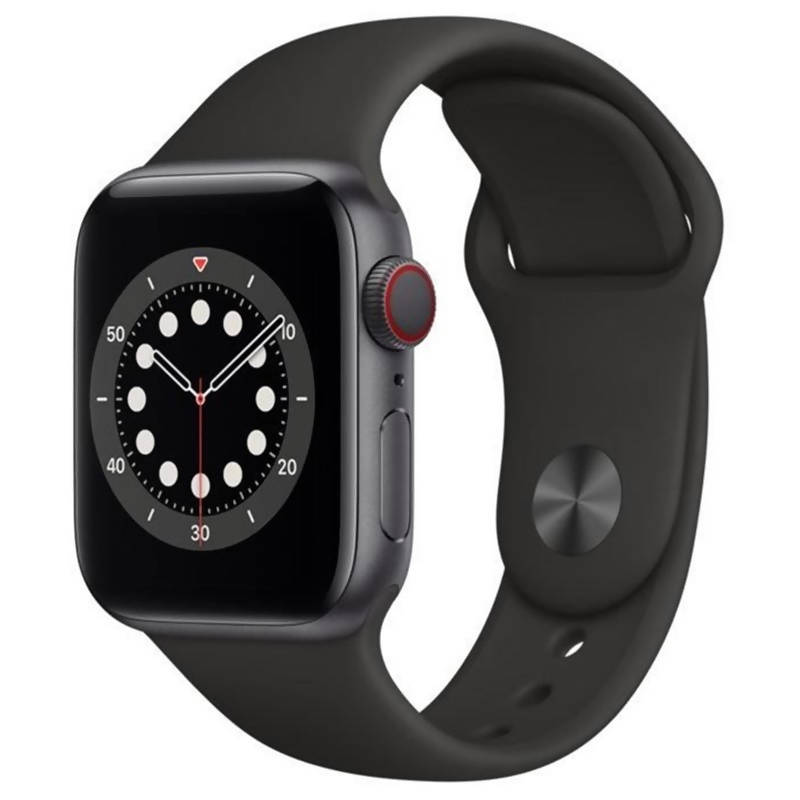 Apple Watch Series 6 SE 40mm Black HALAD18 | Resin | Water-Resistant | Minimal | Quartz Movement | Lifestyle| Business | Scratch-resistant | Fashionable | Halabh.com