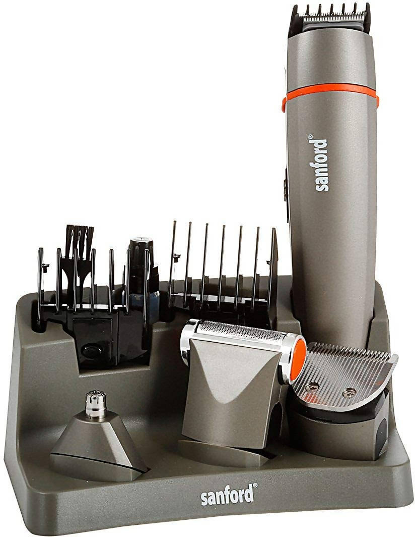 Sanford 6 In 1 Rechargeable Hair Clipper Gray