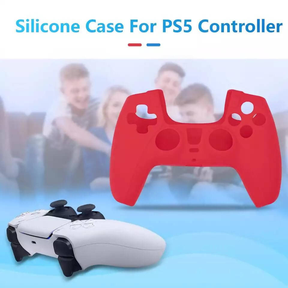 Dobe Non-slip Silicone Case Cover Shell Soft Joypad Skin for PS5 for Dualsense Controller Protection Accessories
