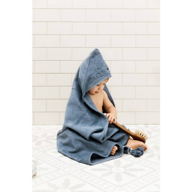 Elodie Details Hooded towel Tender Blue