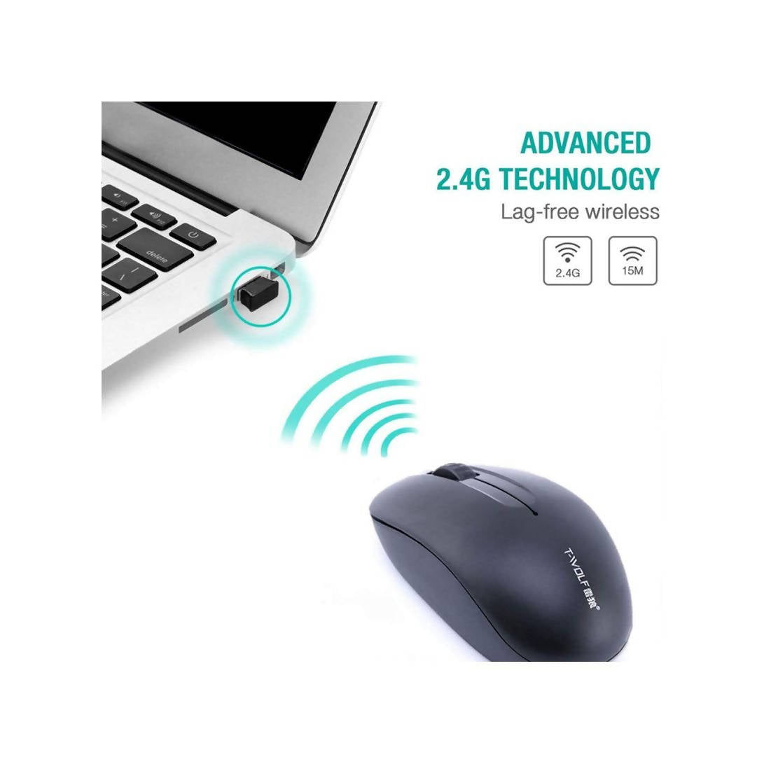 T Wolf Q4 Computer Wireless Mouse