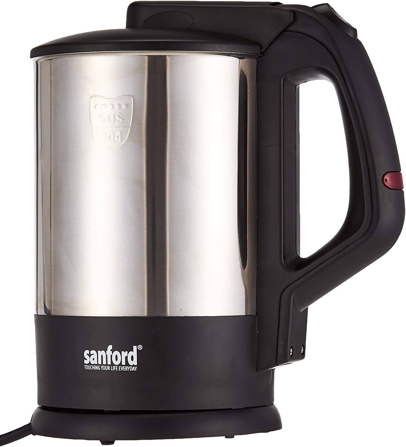 Sanford Stainless Steel Electric Kettle Black