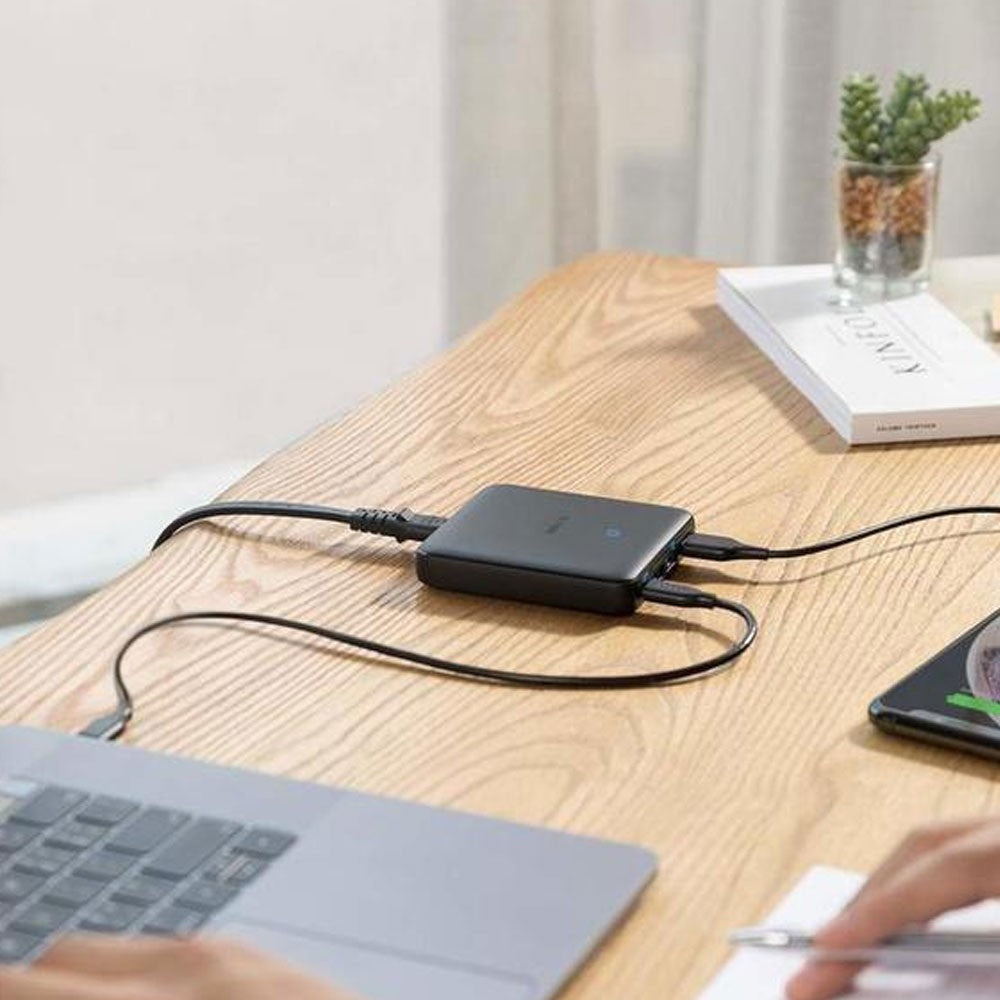 Anker PowerPort Slim 65W PD 4 Charger Black