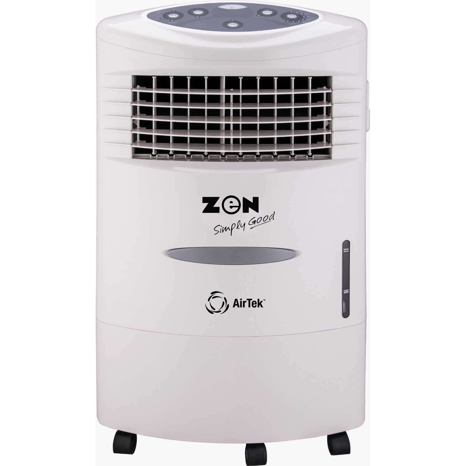 Zen White Air Cooler With Remote 20l Indoor - AT20AE