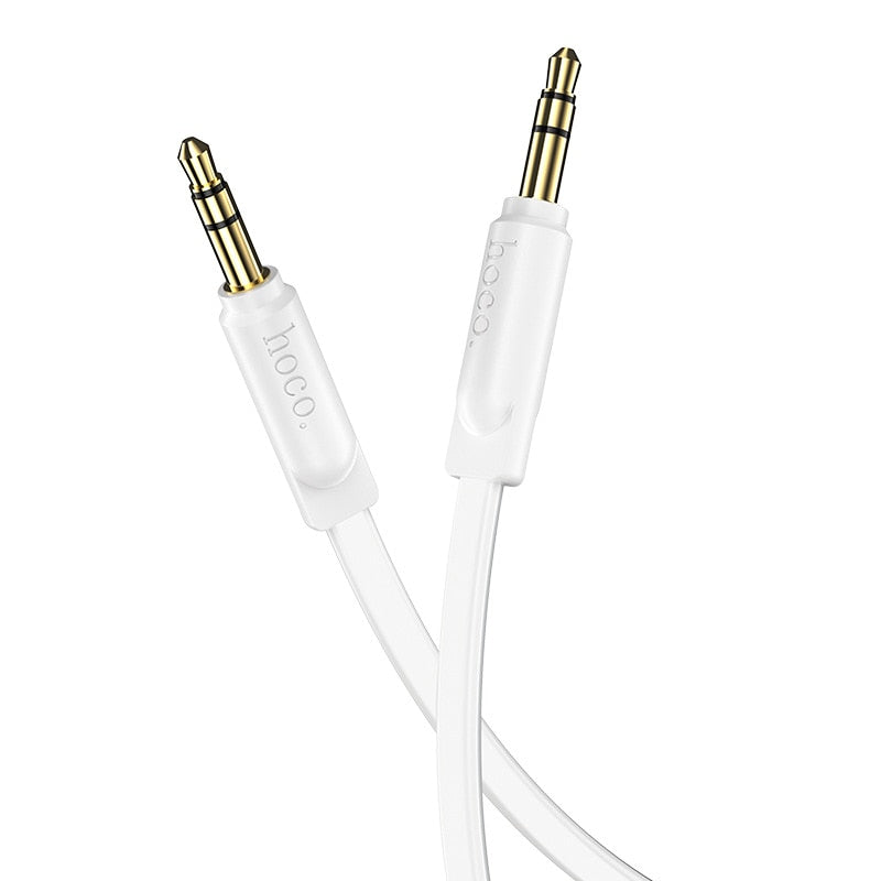Hoco Jack 3.5mm AUX Audio Anti Winding Flat Cable