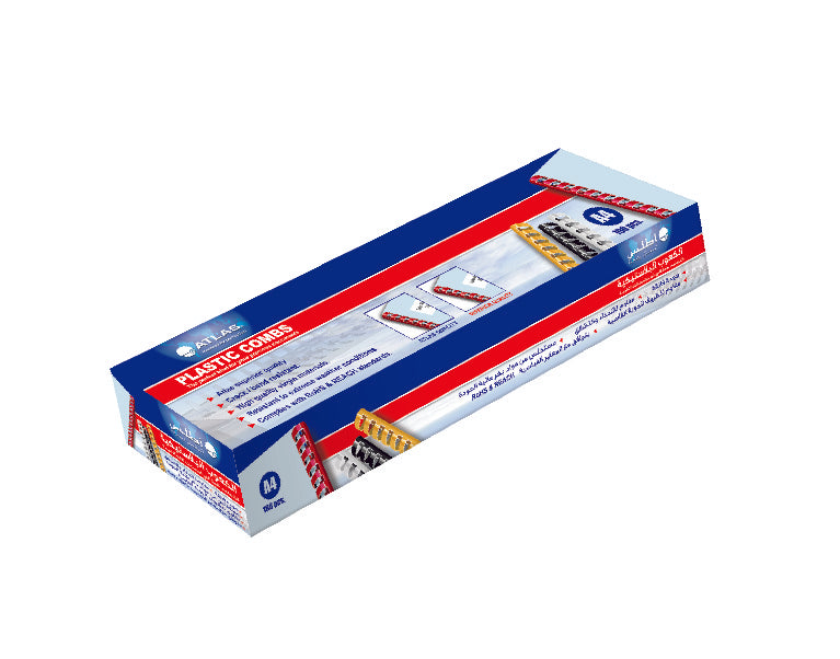 Atlas A4 Binding Comb Blue 32mm