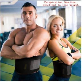 1pcs Body Shape Swea Slimming Belt Thickening Hyperelastic Neoprene Lose Weight Tight Waist Support Back Fitness Sports